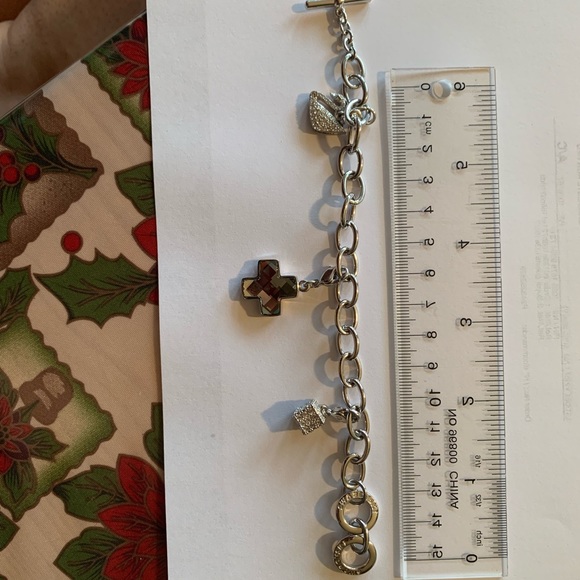 crystal charm bracelet - Picture 4 of 5